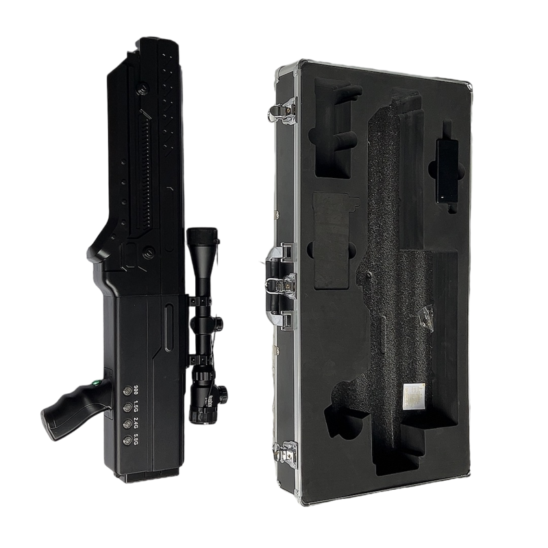  怀集手持便携式枪型低空防御反制四通道A型